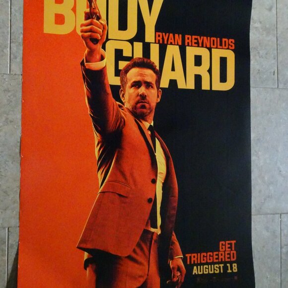 THE HITMAN'S BODYGUARD - MOVIE POSTER WITH RYAN REYNOLDS (AS THE BODYGUARD) - Picture 5 of 6